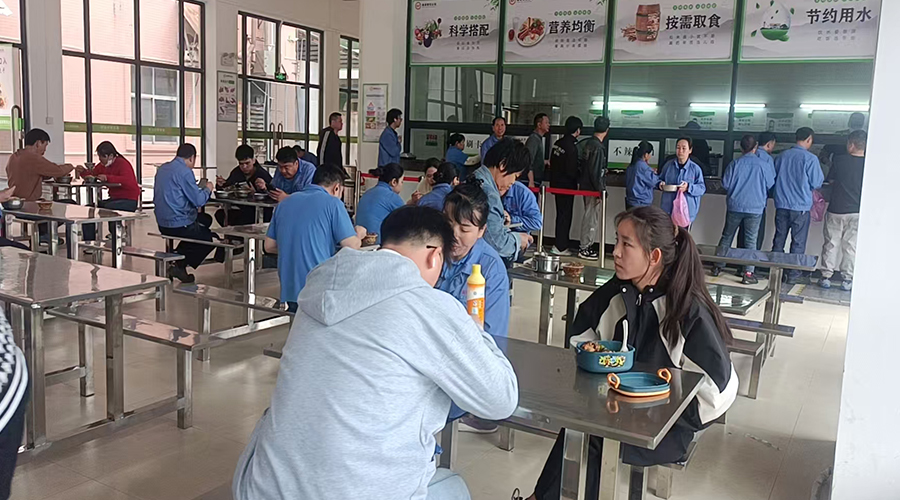 關(guān)愛員工后勤，護航生產(chǎn)任務(wù)