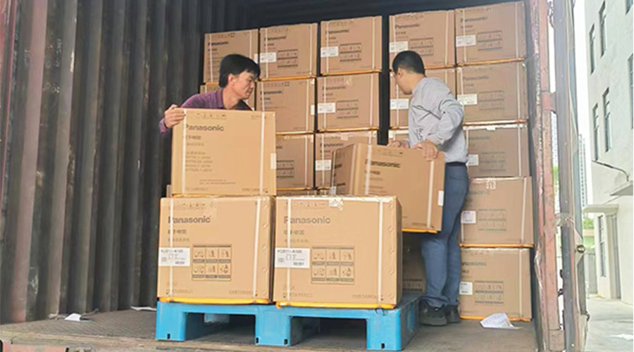 發(fā)貨抓速度！金環(huán)電器第一時間完成松下滾筒干衣機發(fā)貨