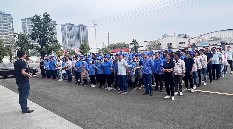 安全至上 防范未“燃”！金環(huán)電器開展消防安全演練