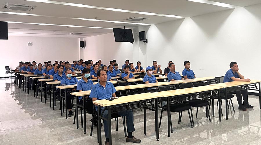 健康與安全！金環(huán)電器開(kāi)展職業(yè)健康知識(shí)專(zhuān)題培訓(xùn)