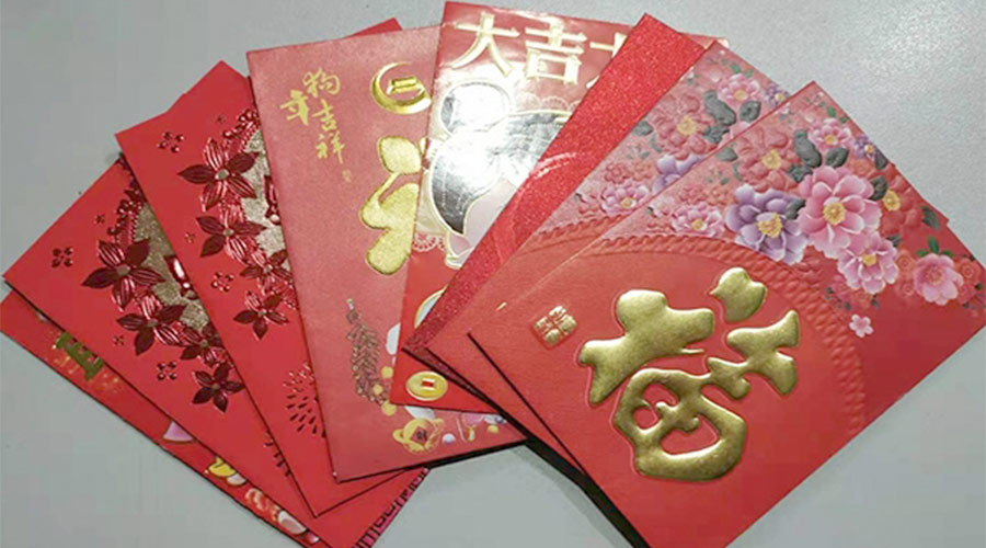 開工好彩頭！金環(huán)電器銷售部為員工派發(fā)開工紅包！