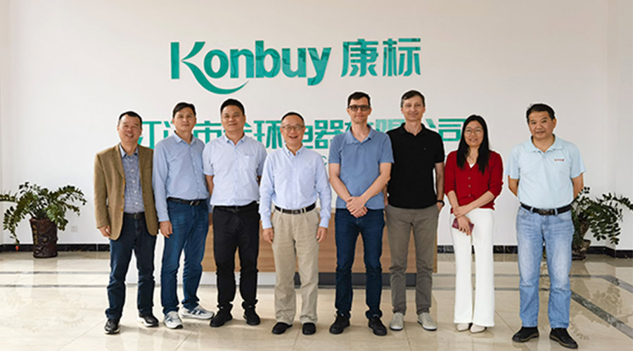 新項目對接！客戶伊萊克斯親臨金環(huán)電器參觀指導