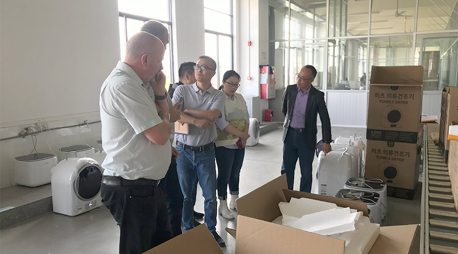 搶訂單 拼合同！金環(huán)電器積極推進滾筒衣服烘干機訂單增長