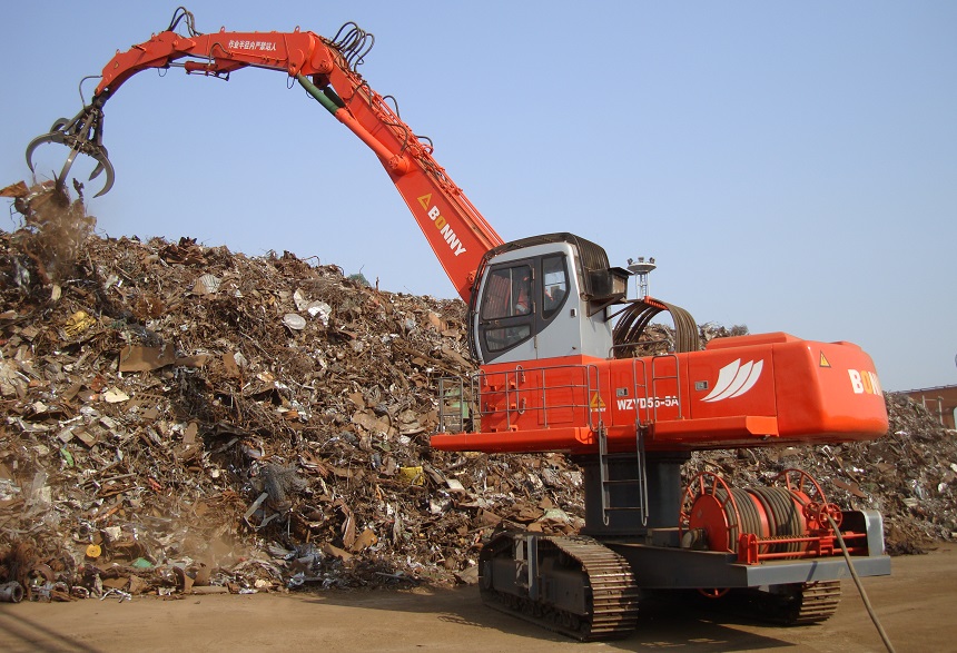 電動(dòng)抓鋼機(jī)